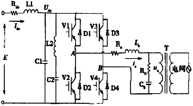 New energy automobile motor test power supply