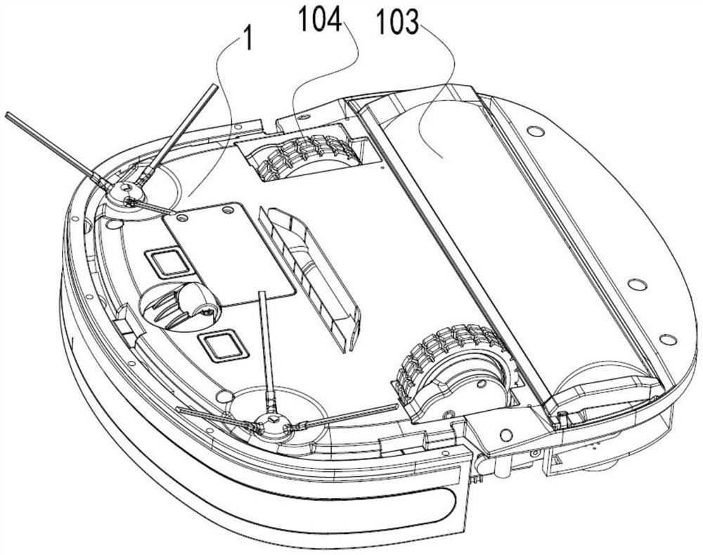 Sweeping and mopping robot system