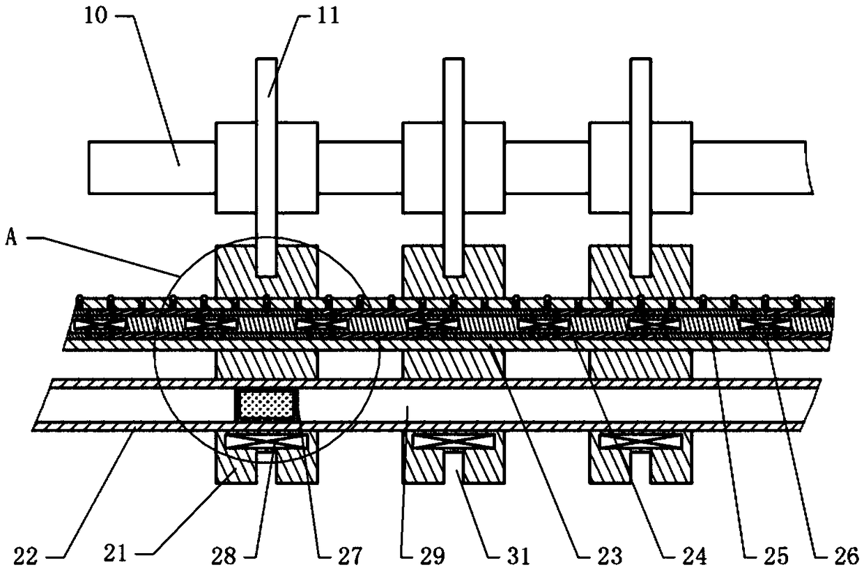 Splitting machine cutter automatic adjusting device