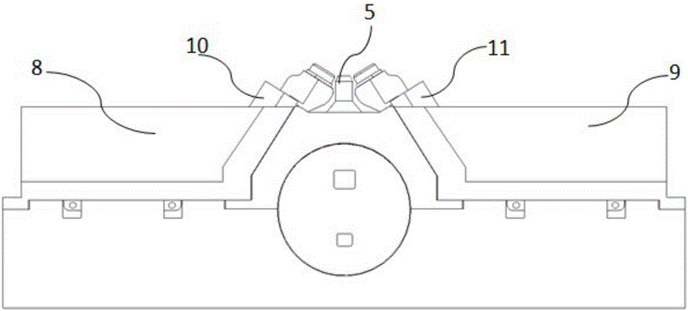 Two-probe X-ray detection device based on coincident sampling