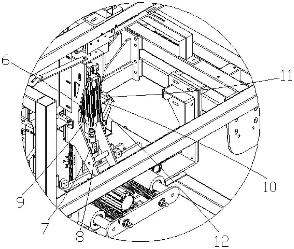 A carton forming bottom sealing machine