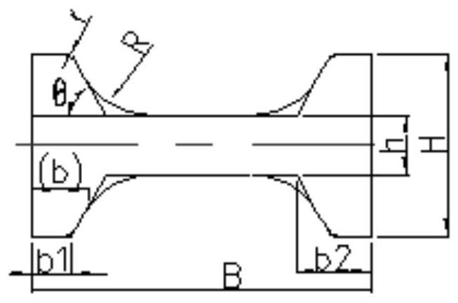 Furnace temperature setting method suitable for H-shaped steel rolling heating furnace