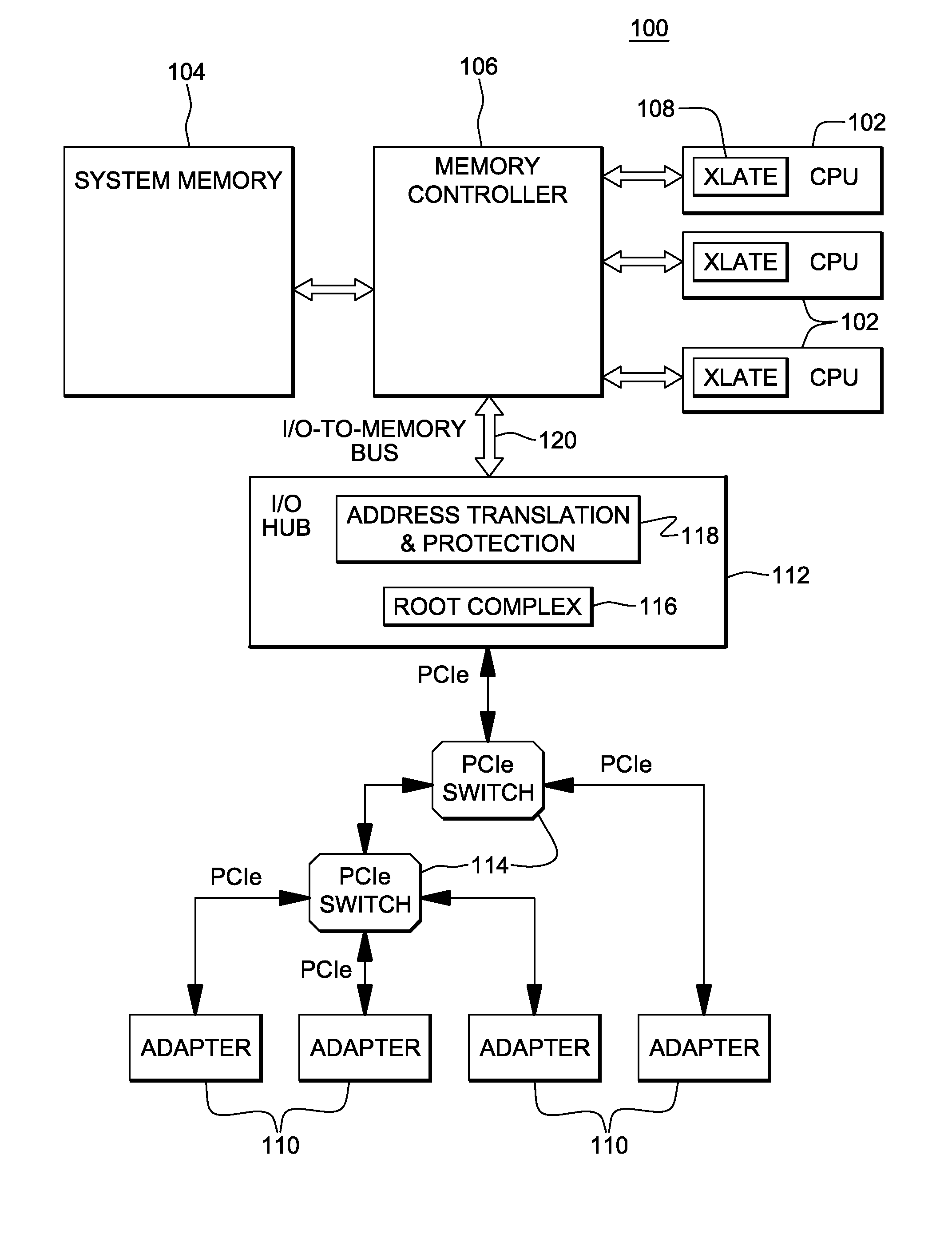 Converting a message signaled interruption into an I/O adapter event notification to a guest operating system