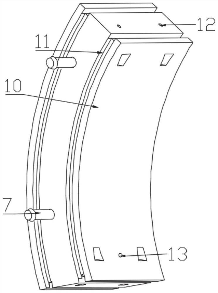 Water-stop sealing gasket capable of being melted and injected with glue for multiple times, duct piece, duct piece ring and construction method