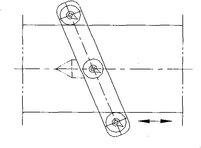 Centre line marking device