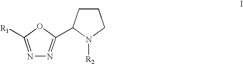 2-pyrrolidin-2-yl-[1,3,4]-oxadiazole compounds and their use as anti-depressants