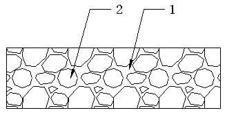 A kind of preparation method of airgel composite glass