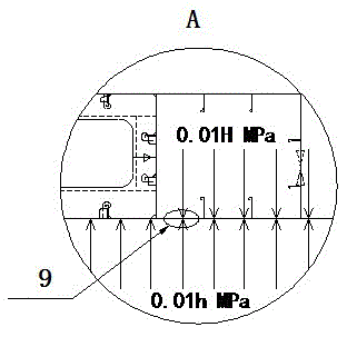 Leakproofness detection method for drain plug of ship bottom in ship construction