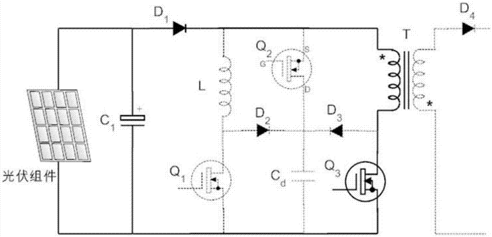 A single-phase photovoltaic grid-connected micro-inverter