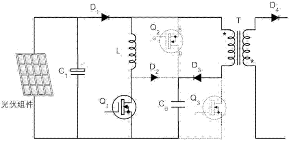 A single-phase photovoltaic grid-connected micro-inverter