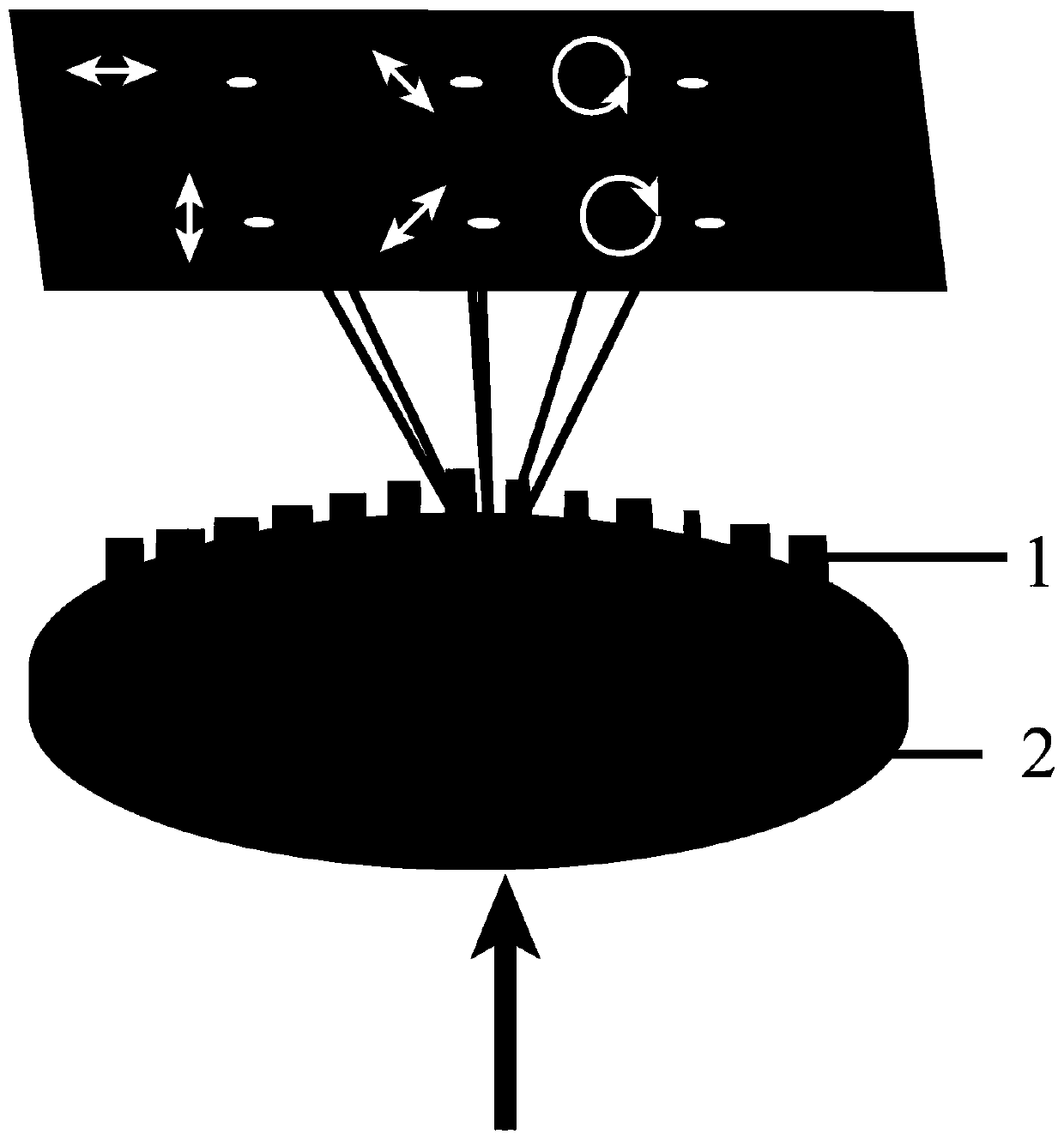 Full Stokes infrared polarization imager based on metasurface