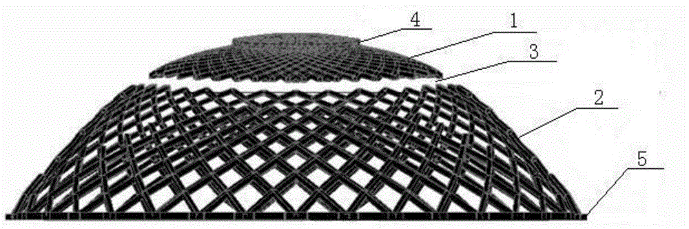 Construction method of large-scan single-layer latticed shell steel structure