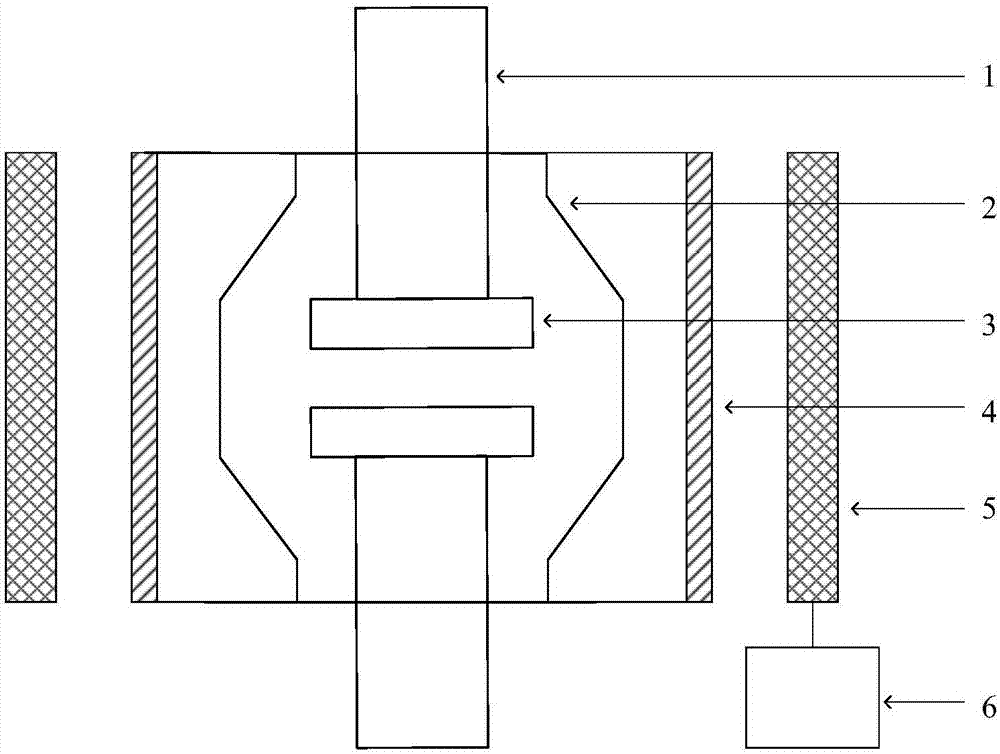 Adjustable rotating magnetic field vacuum explosion chamber