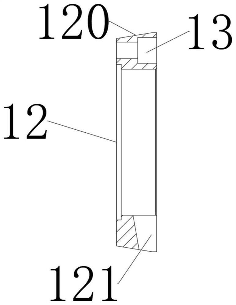 Glass grinding head motor with brand-new protective structure