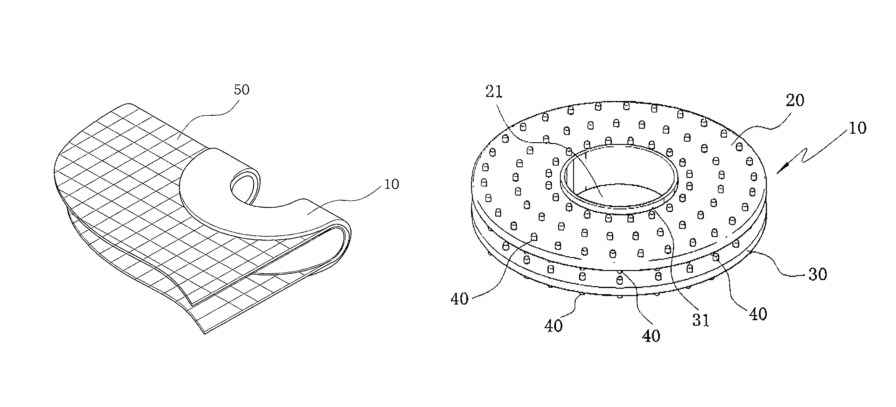 Manufacturing method for eyelet and structure thereof