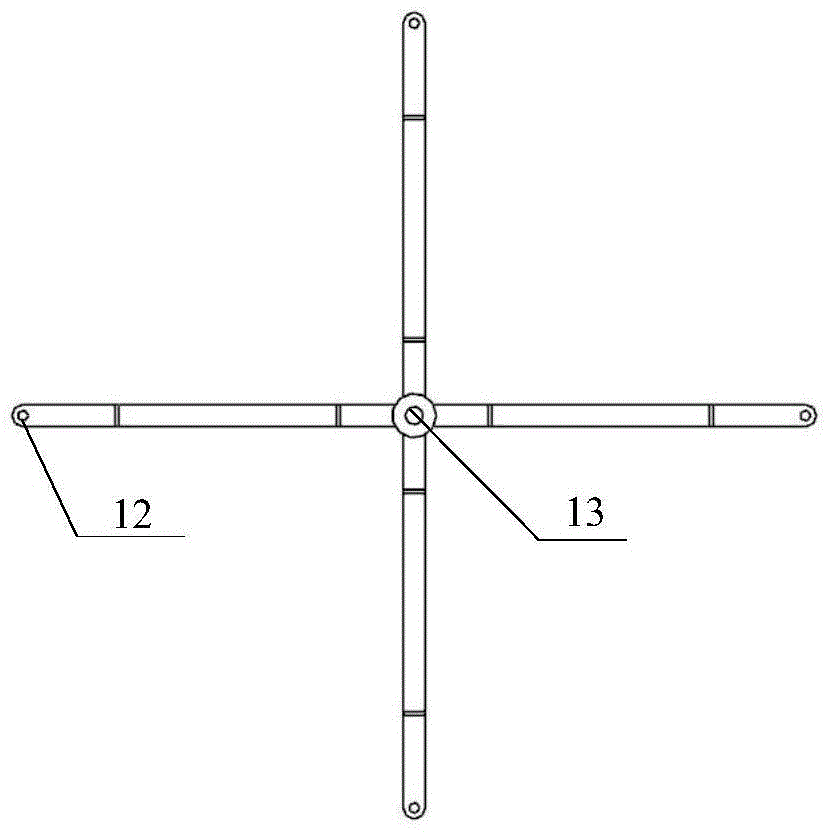 Gear mechanism based self-rotation blade impeller