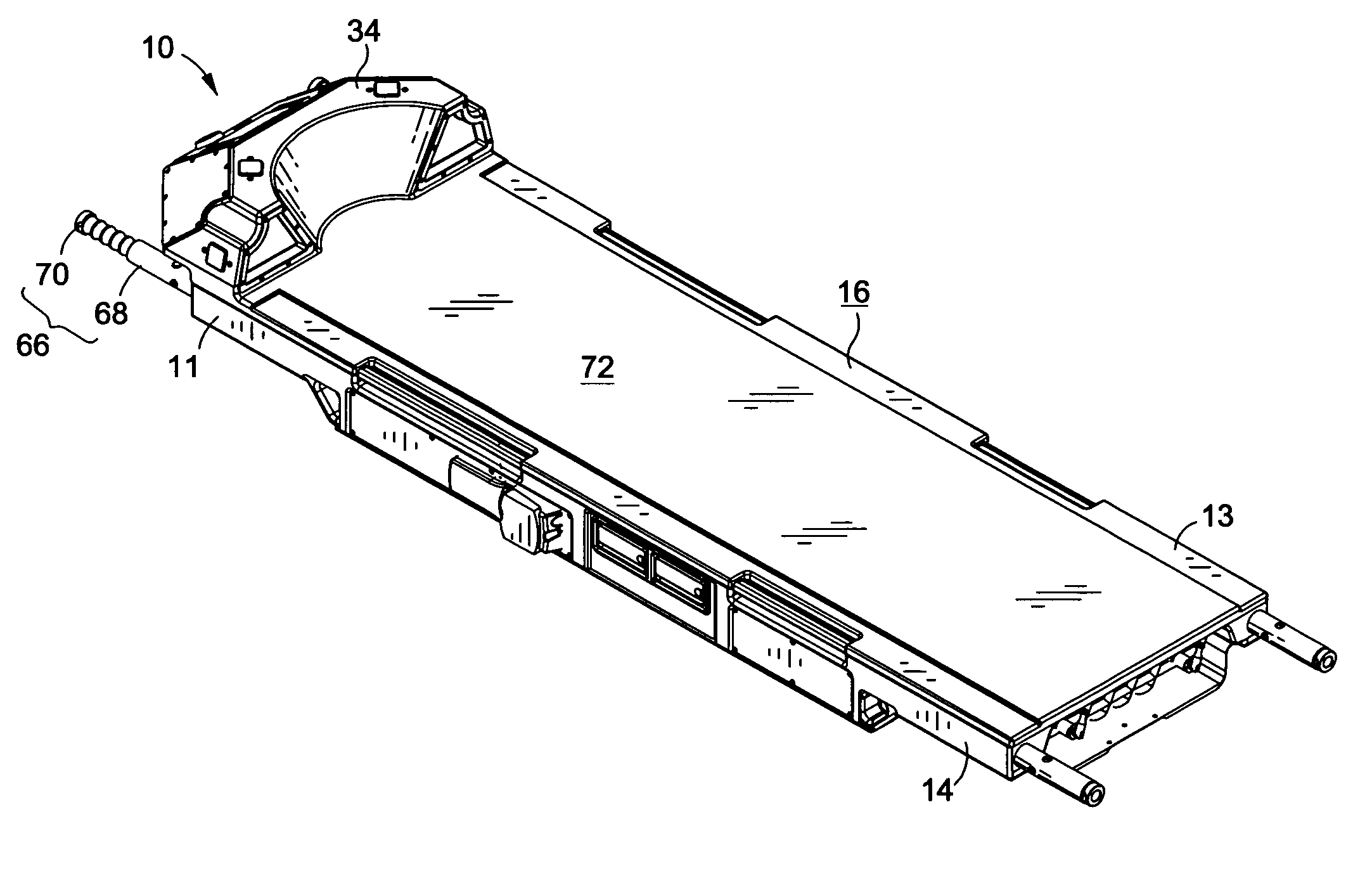 Modular transportable life support device