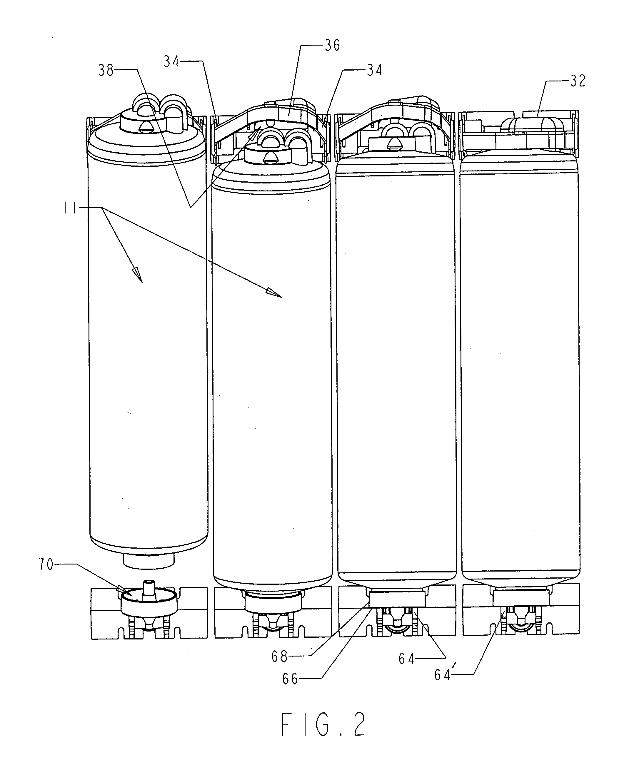 Quick change filter and bracket system with key system and universal key option