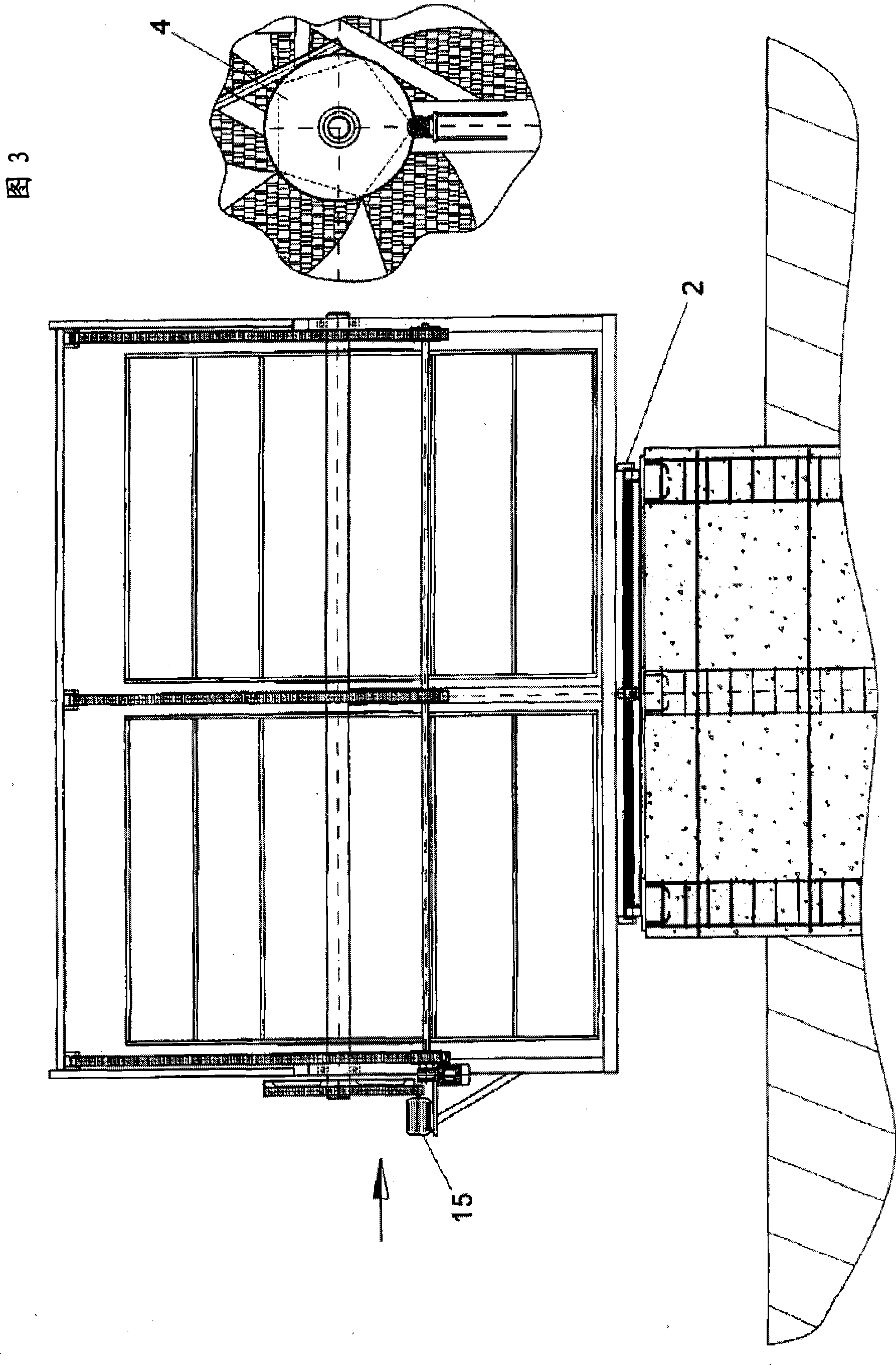 Horizontal axis wind-power generator