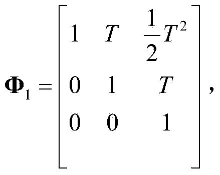 Multiple target tracking method for triangular square root decomposition