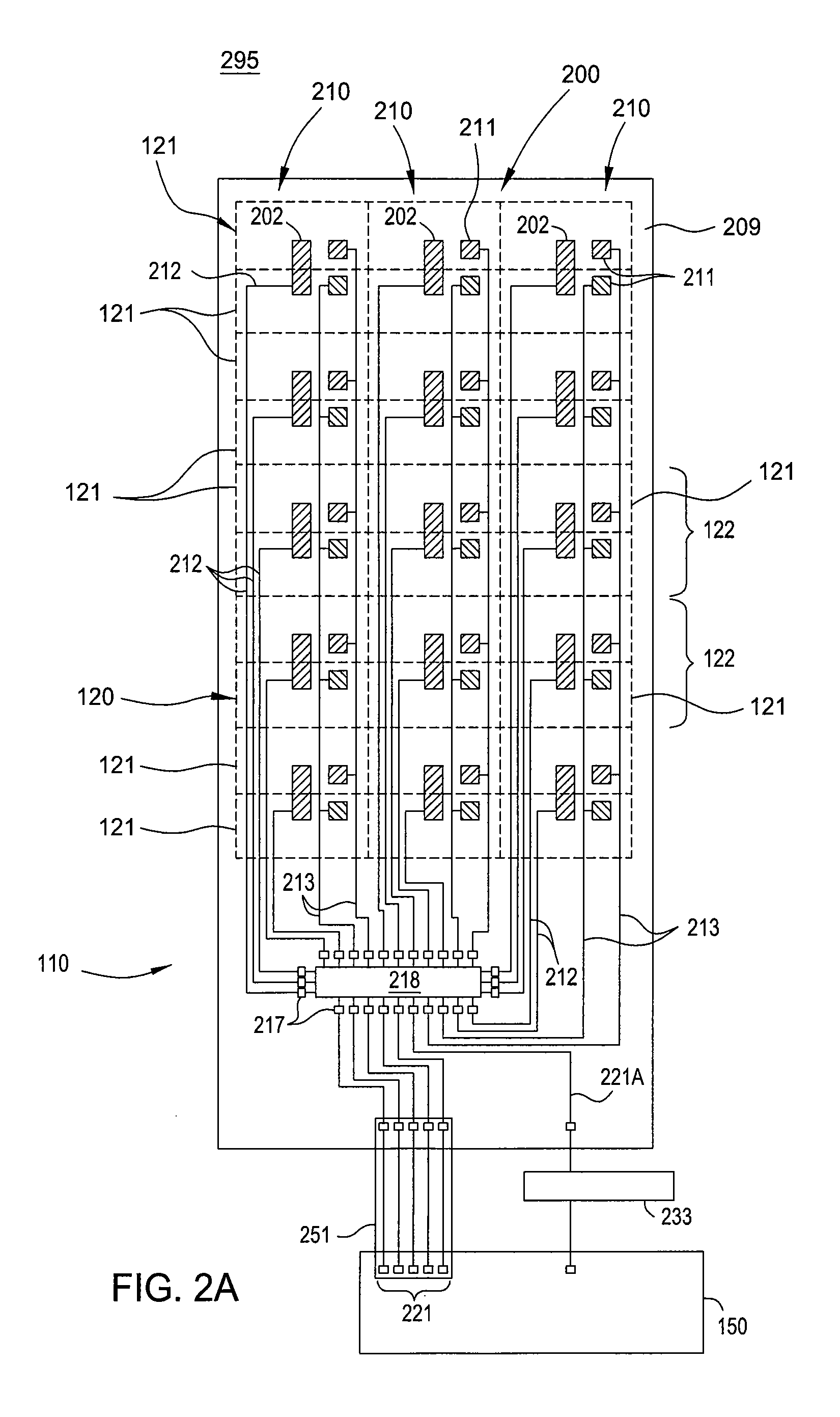 Single layer capacitive imaging sensors