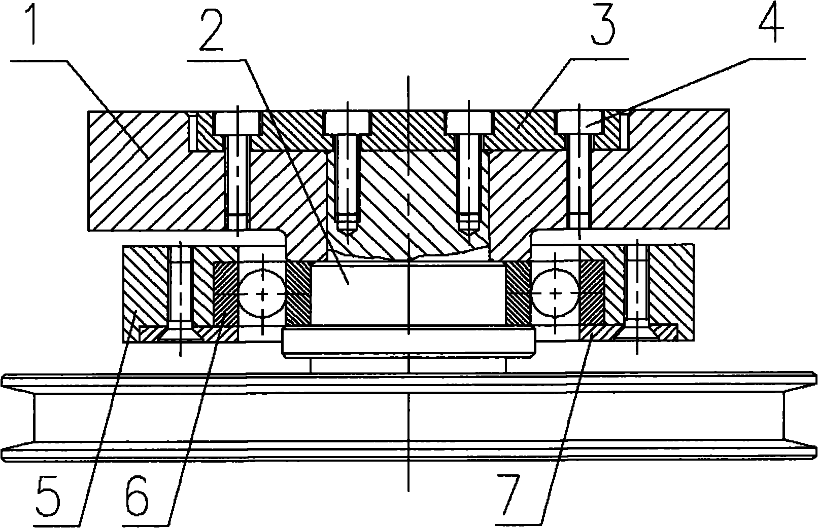 High-precision coaxial coupling mechanism