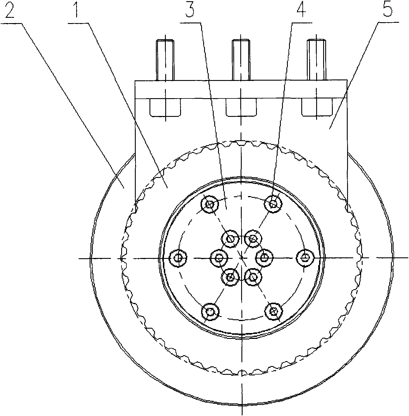 High-precision coaxial coupling mechanism