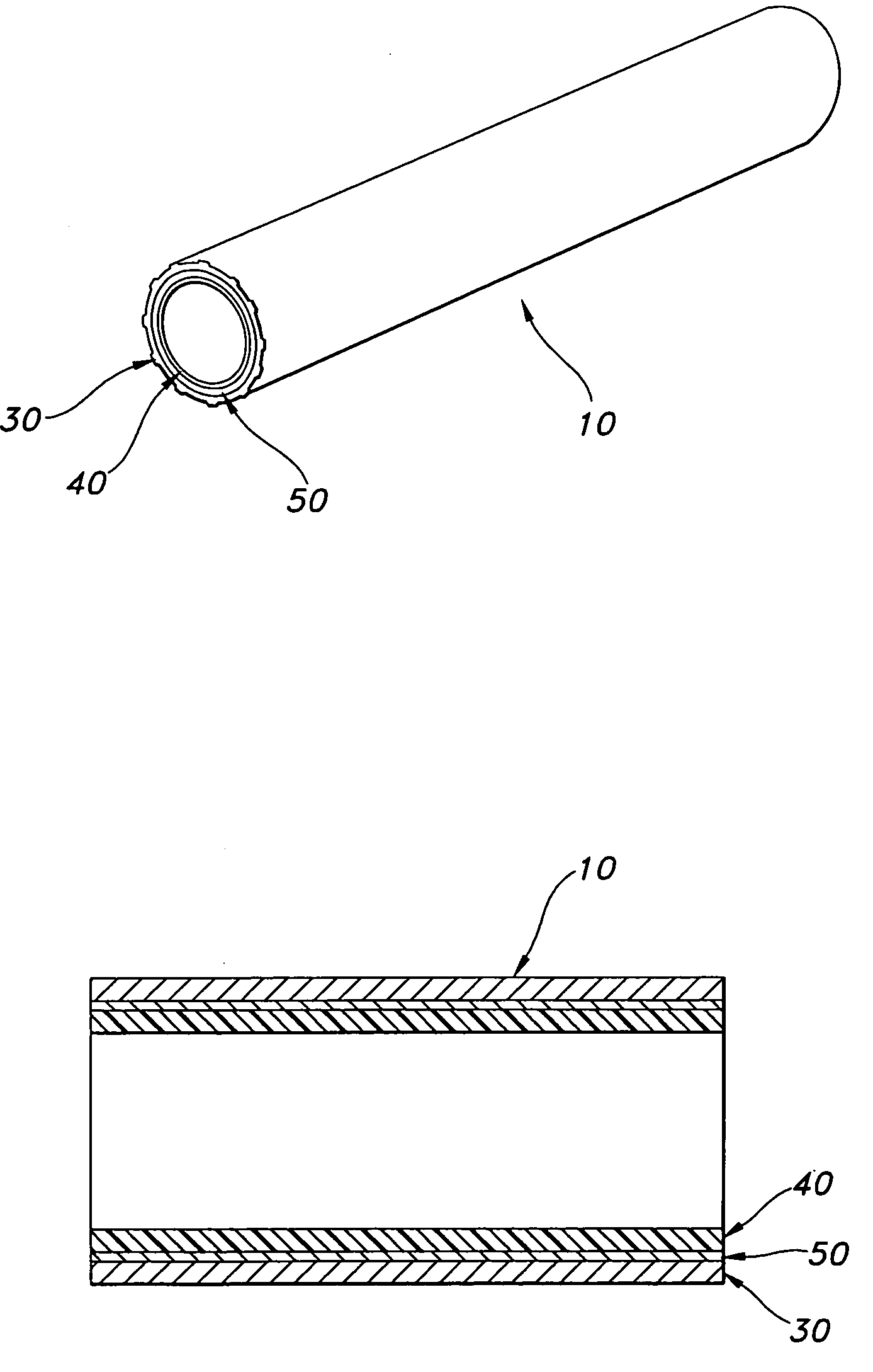 AV grafts with rapid post-operative self-sealing capabilities