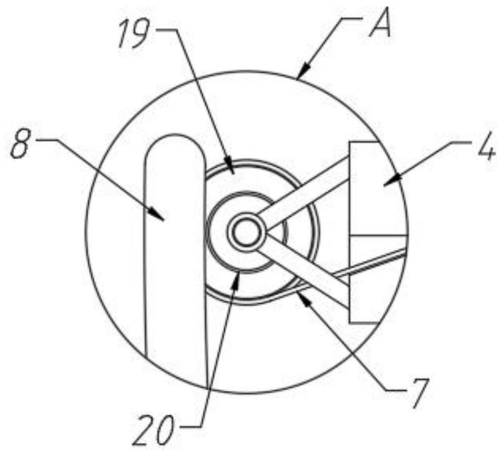 Fingerprint acquisition device convenient for continuous work