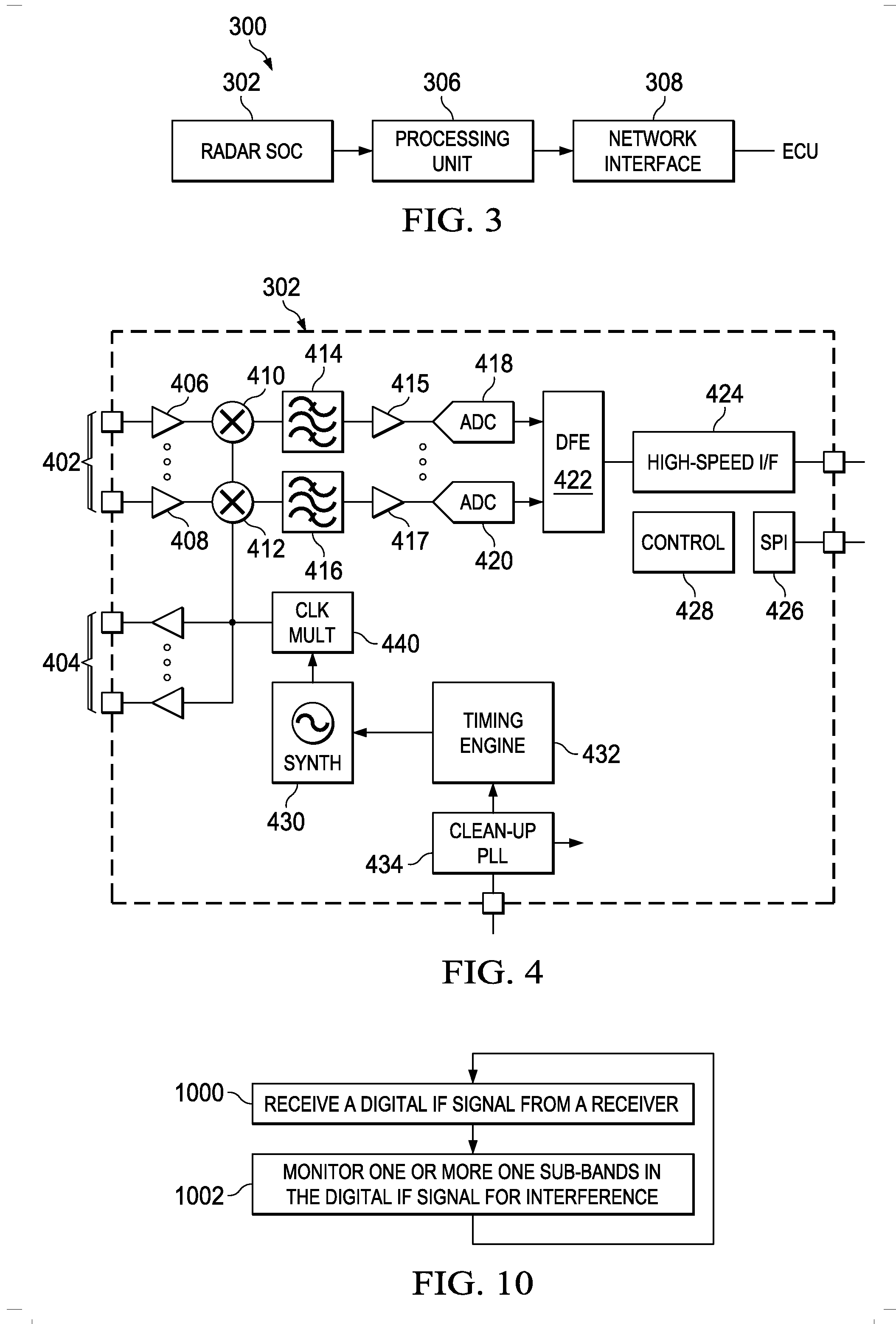 Interference Detection in a Frequency Modulated Continuous Wave (FMCW) Radar System