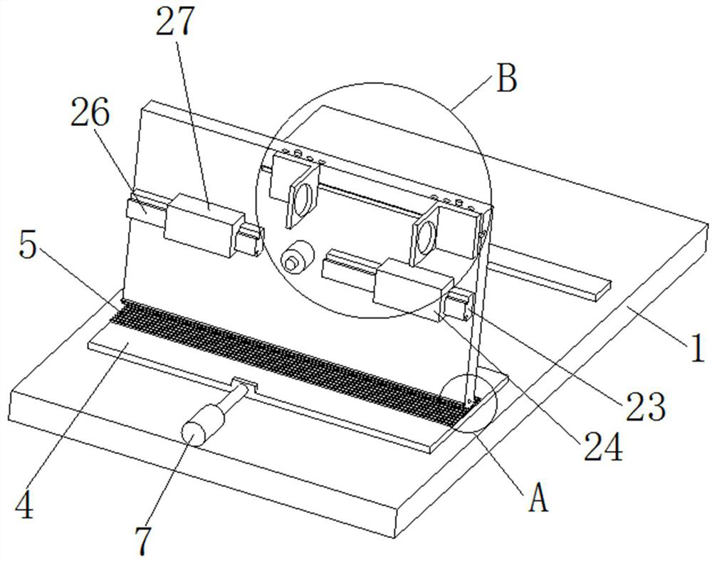 Convenient-to-adjust overturn type clamping device for machining