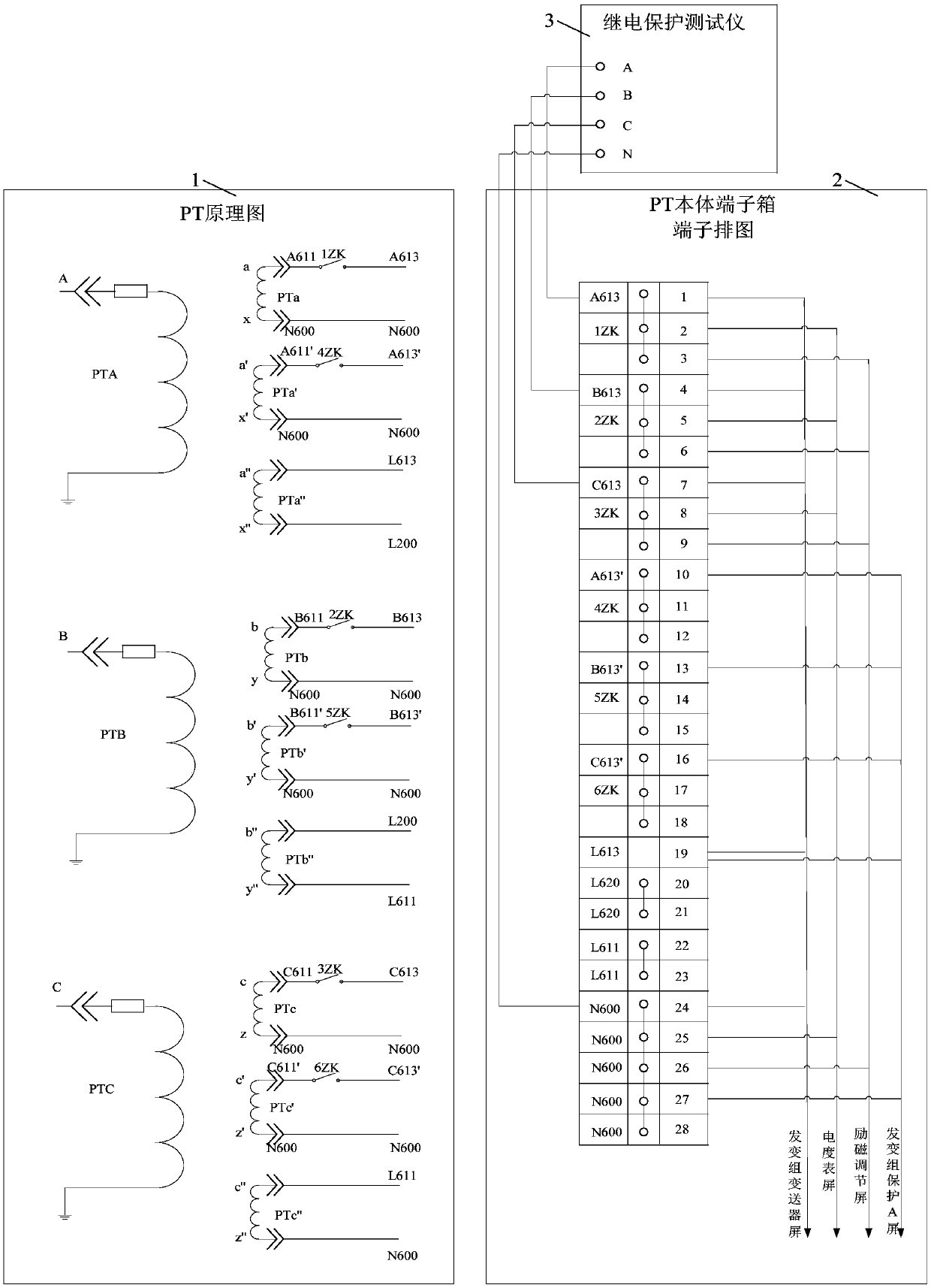 A pt pressure-through method