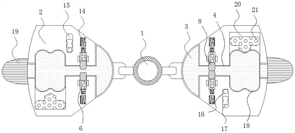 A brush-coating rust removal device for hardware pipes