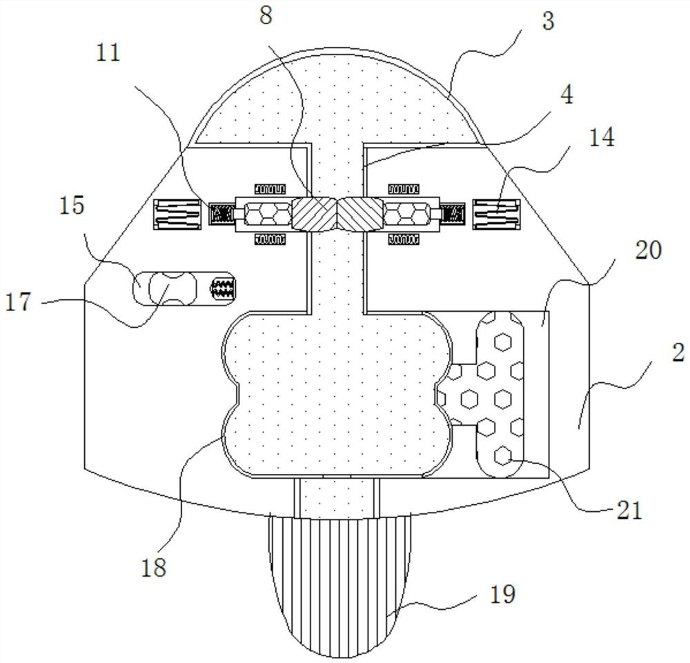 A brush-coating rust removal device for hardware pipes