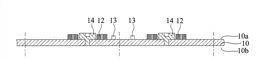 Semiconductor package member and fabrication method thereof