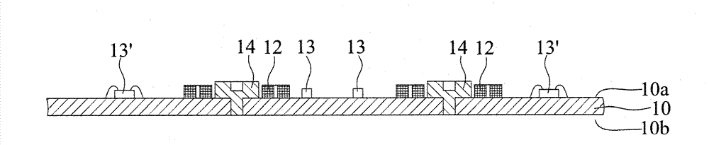 Semiconductor package member and fabrication method thereof