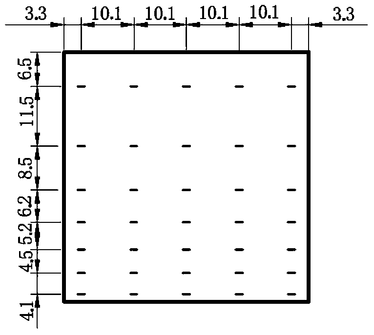 Method for determining rib laying manner of reinforced retaining wall based on sand box model test