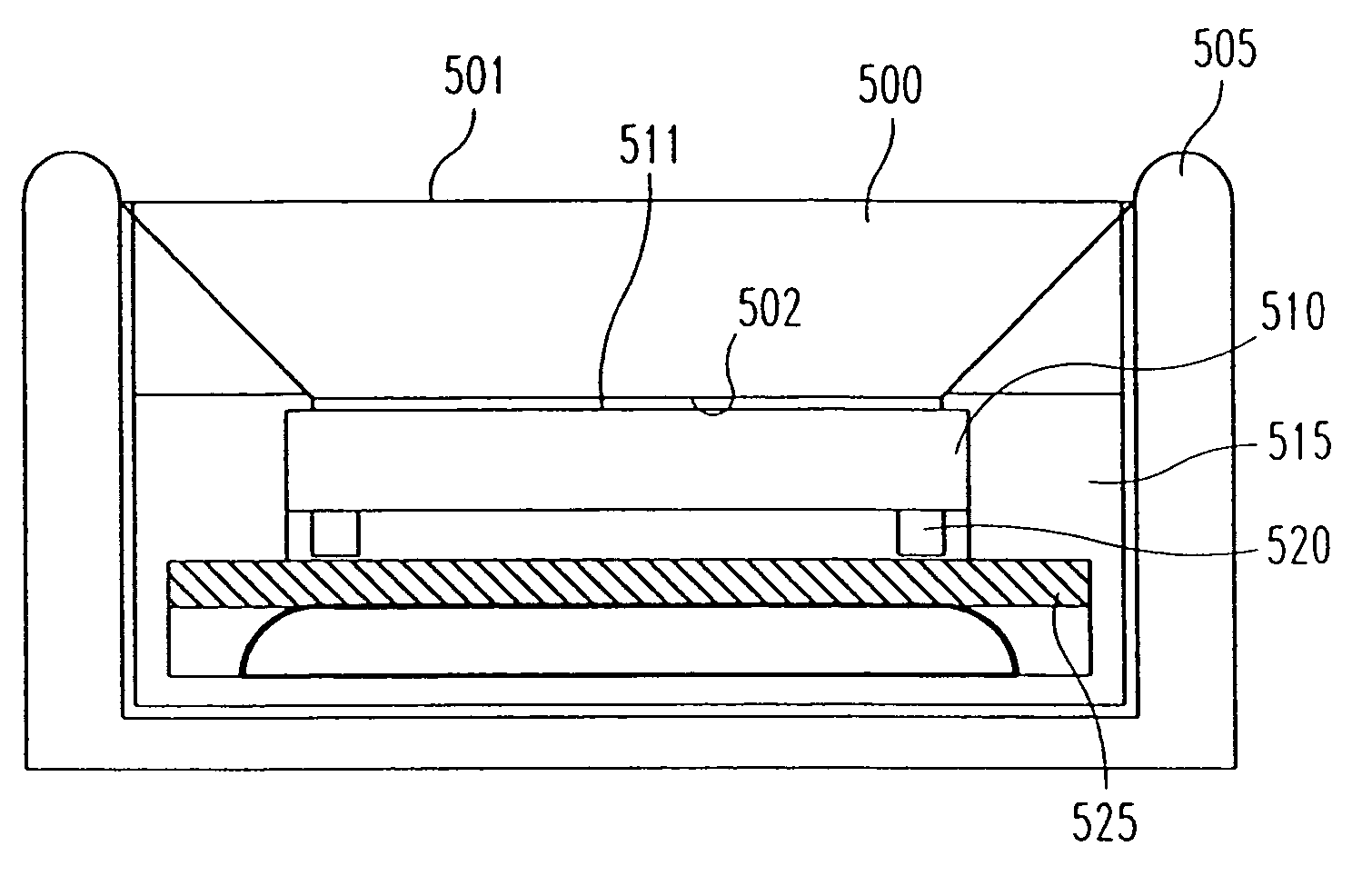 Analog watch fiber optic image guide