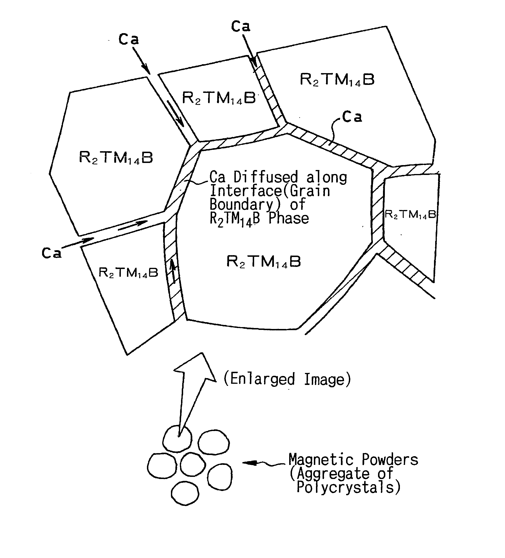 Permanent magnets and R-TM-B based permanent magnets