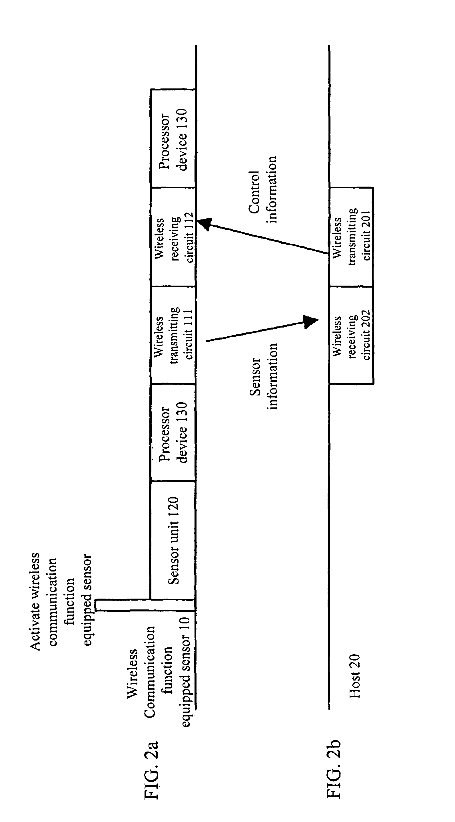 Sensor with wireless communication function