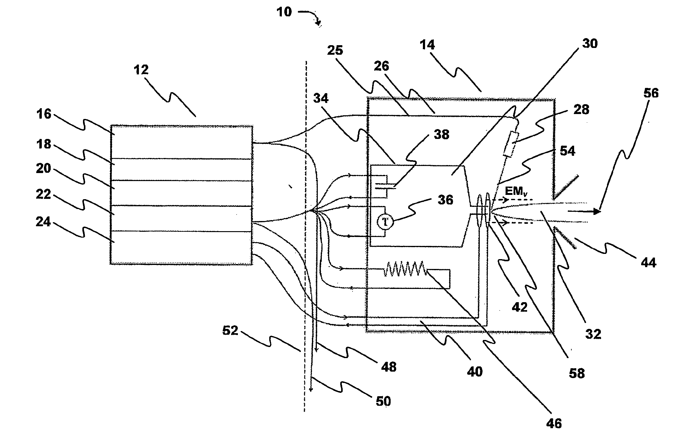 Laser propulsion thruster