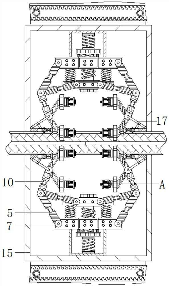 A self-turning auxiliary equipment for computer case painting and clamping