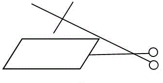 Leaf area measuring method based on lasers and images