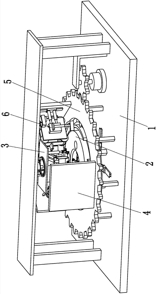 Automatic welding treatment integrated machine for flange plates of pipeline installing and connecting joints