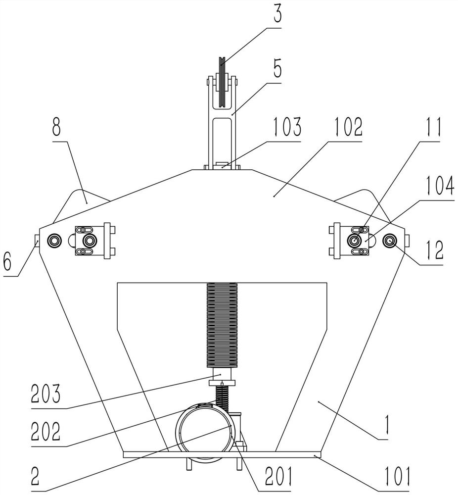 Constant-tension buffering mechanism based on hinge zero-stiffness spring