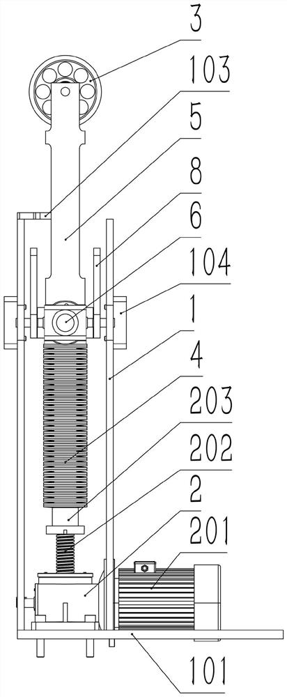 Constant-tension buffering mechanism based on hinge zero-stiffness spring