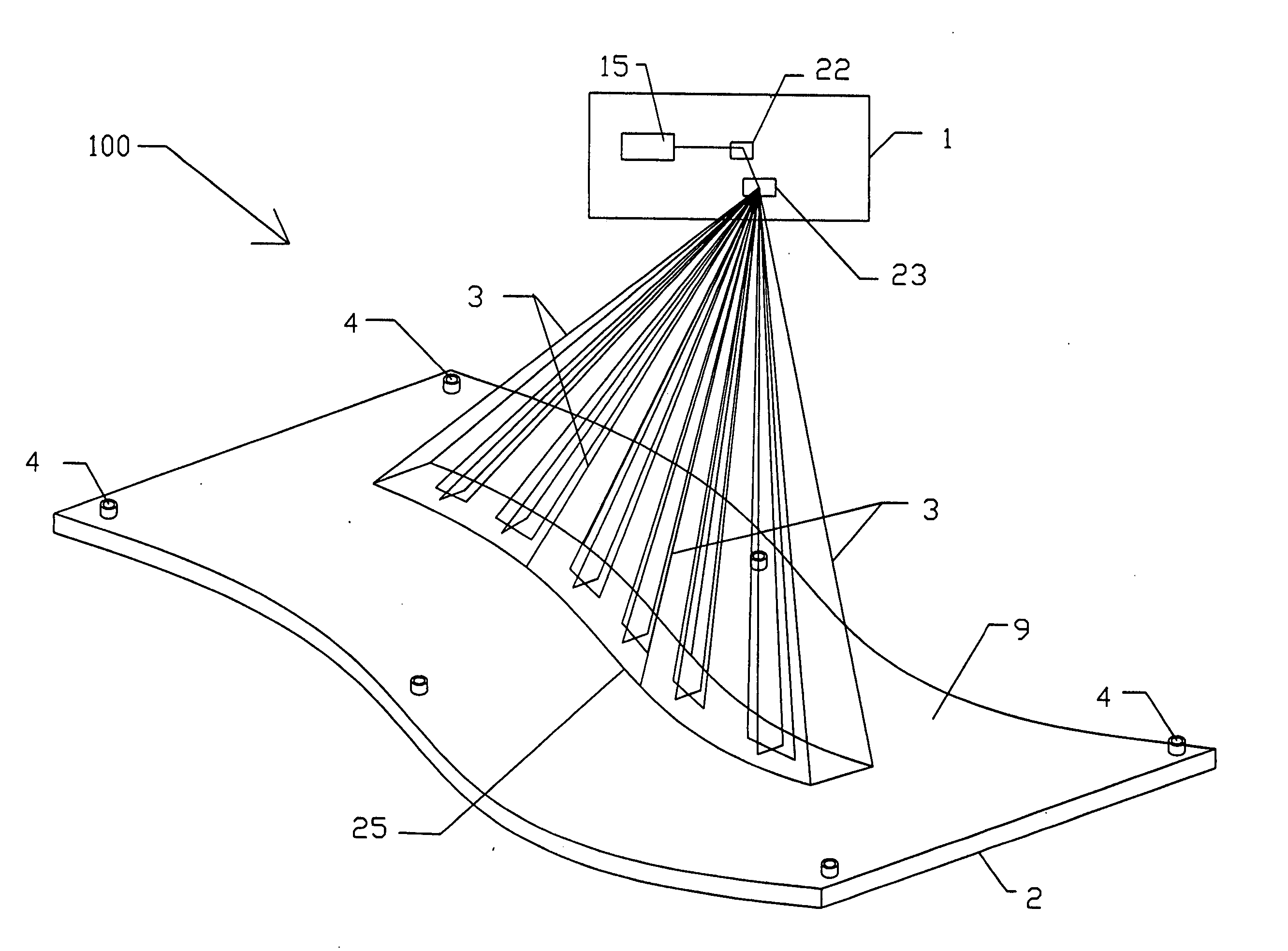 3D projection with image recording