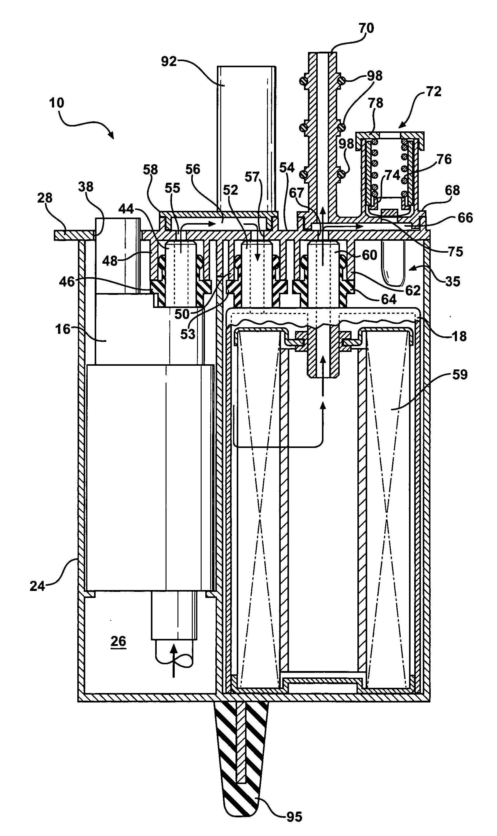 In-tank fuel module