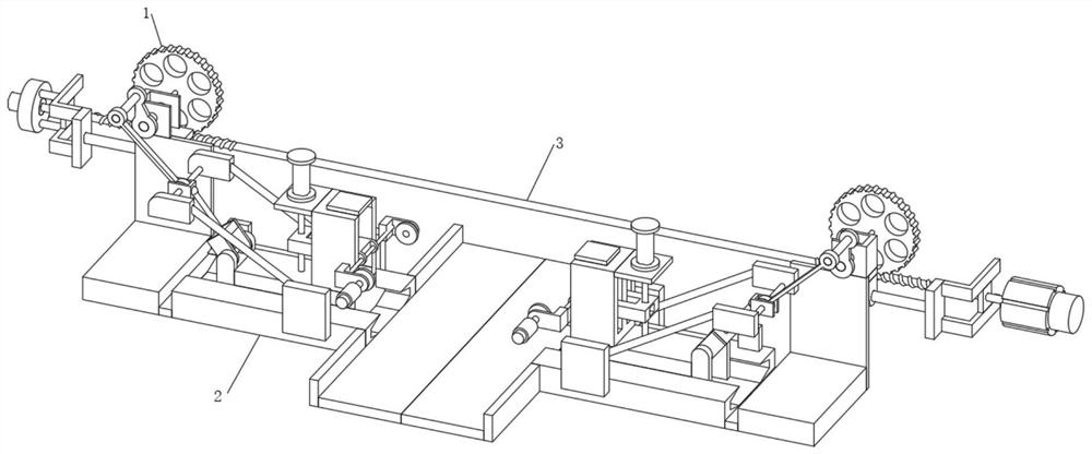 Fastening and limiting structure for machining tool