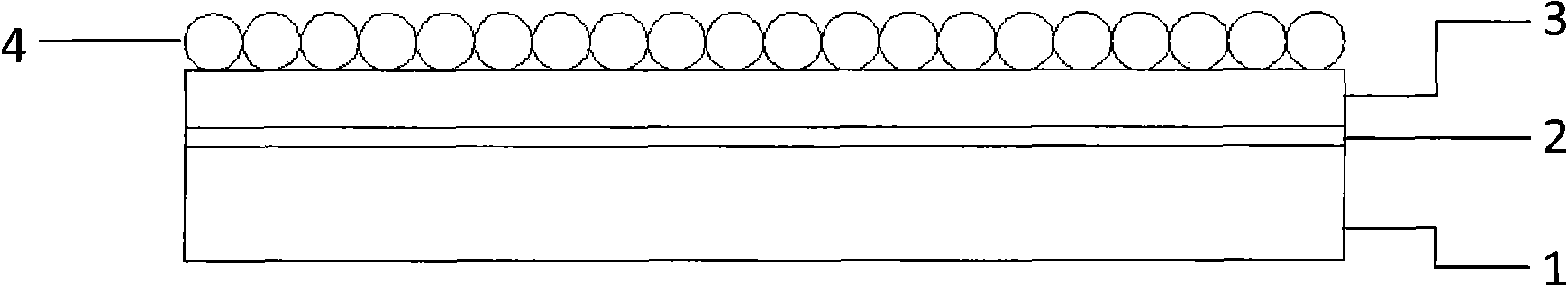 Method for preparing GaN-based pattern substrate template based on anodized aluminum